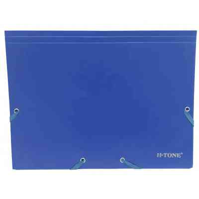 Папка на резинках H-Tone А4, синяя (FOLD-HT-JJ40941-BL) Винница