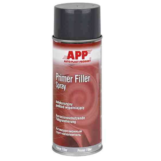 Грунт антикорозійний аерозольний "Primer Filler Spray" світло сірий 400мл APP, 020721 Вінниця