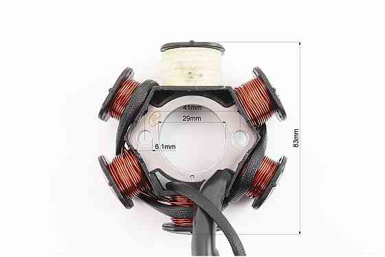 Статор магнето (генератора) (6 котушок "5 проводів"), від 3шт -8% Київ