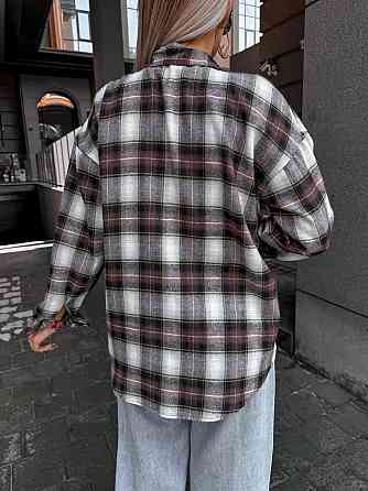 Жіноча сорочка в клітинку ( з накатом) Одеса