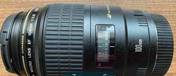 Объектив Canon EF 100mm f/2.8 USM Macro. Киев