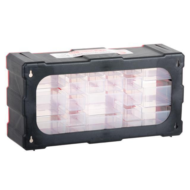 Органайзер 22 комірки, 19.5": 495*255*160 мм INTERTOOL BX-4023 Київ - фото 5