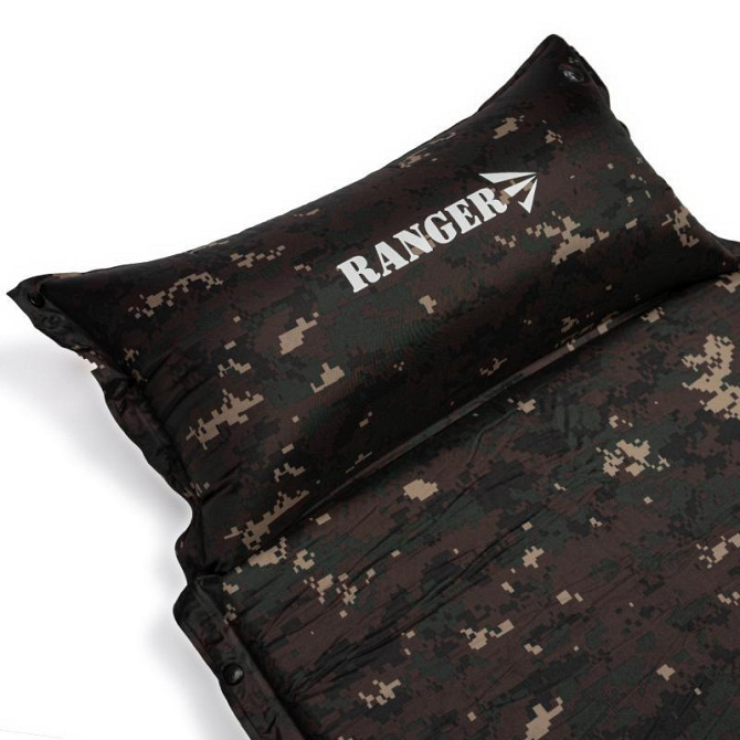 Каремат матрац килимок самонадувний туристичний Ranger Tibet Camo (RA6641) Київ - фото 7