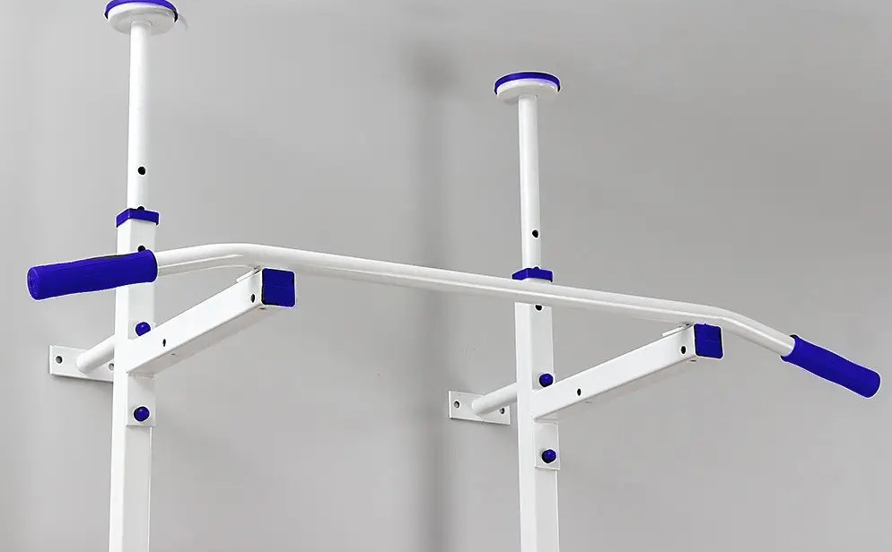 Детская шведская стенка с креплением к стене металлическая в квартиру с турником для детей спортивный комплекс Каменское - изображение 4