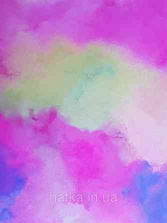 Шпалери флізелінові Decoprint Good Vibes 0.53х10 м дитячі молодіжні абстракція хмари рожеві жовті блакитні Київ