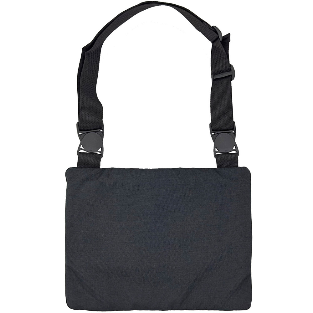 Тактична однолямкова сумка на плече , Чорна Poly-Cordura 900 D Київ - фото 2