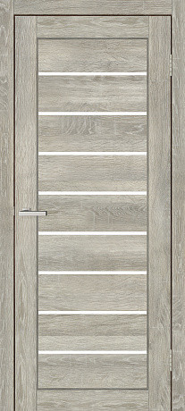 Міжкімнатні двері Оміс Doors Смарт С018 G Дуб Димчатий 600х2000 мм Київ - фото 1