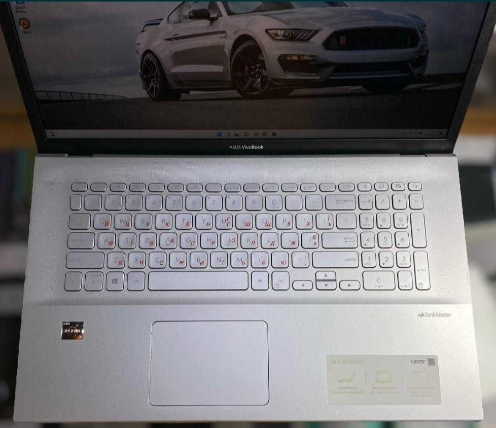 Ноутбук: ASUS Vivobook X712DAP 17.3FHD / Ryan 3 3250U / 8Gb./ SSD256 / Vega3. Киев - изображение 2