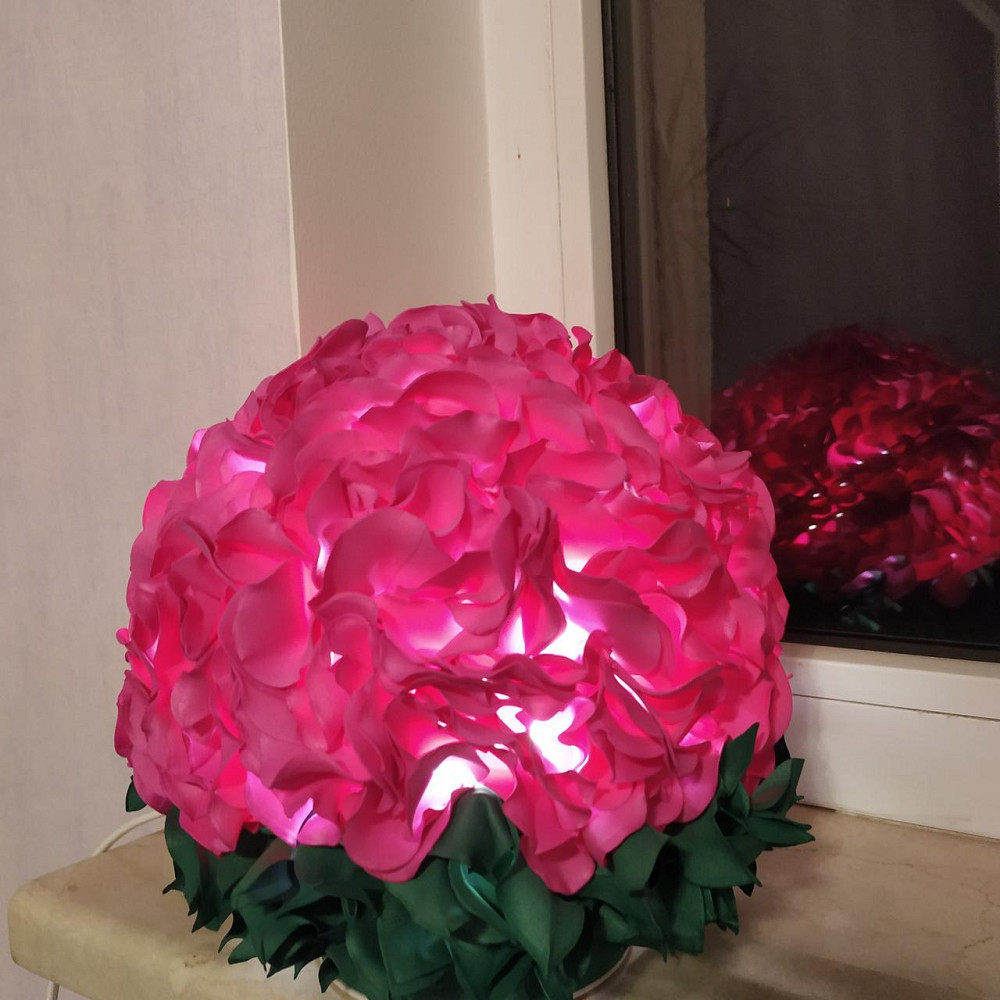 Світильник-нічник "Королівська гортензія" Дніпро - фото 3