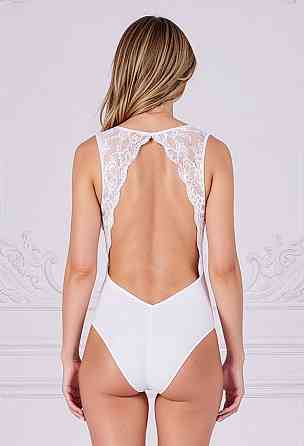 Боді Passion EVALIE BODY white M Sex Aura Київ