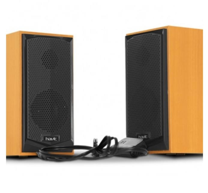 Акустична система 2.0 HV-SK518 6W USB дерево Havit Житомир - фото 2