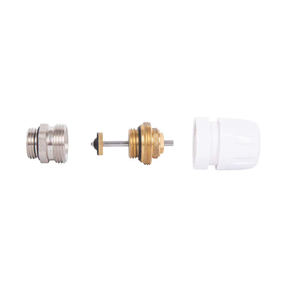 Кран термостатичний для колектора латунного Thermo Alliance Standart 1/2"х3/4" SF012 Київ - фото 3