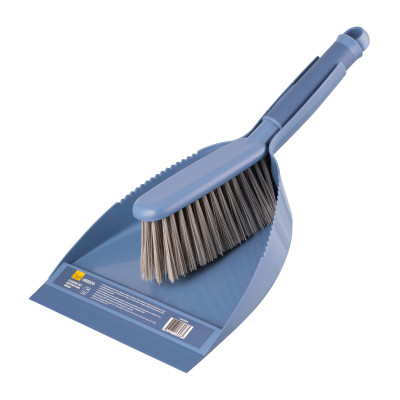 Комплект для прибирання Ardesto Solid Совок та щітка Синій (ARHE1306B) Вінниця - фото 1