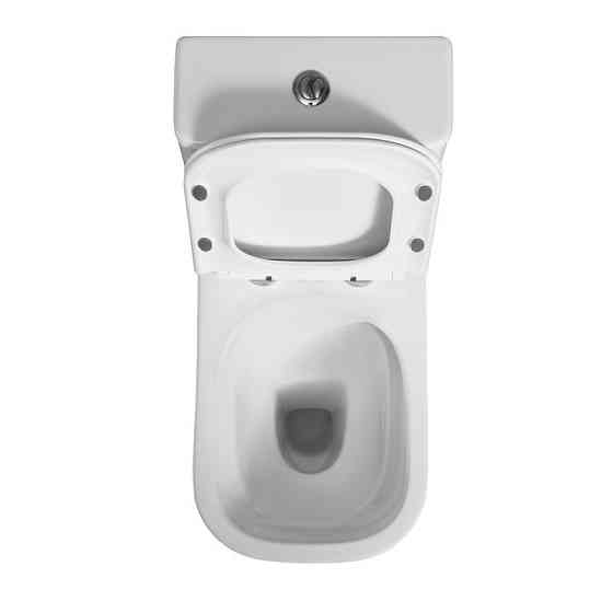 Унітаз-компакт Mixxus WAVE-0404-R 630х350х805mm, система змиву RIMLESS   ( MI6692 ) 39060 Харьков
