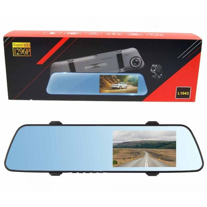 Дзеркало з відеореєстратором L1043T (2 камери) 5'' touch AHD Вінниця - фото 5