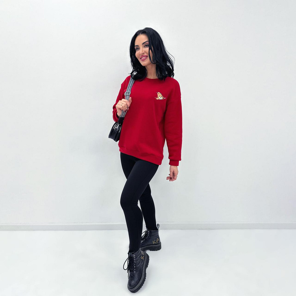 Жіночий світшот з принтом "Bear" оптом | Батал Київ - фото 9