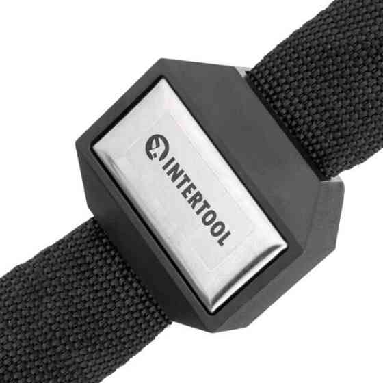Браслет магнитный строительный, 285×33 мм INTERTOOL SP-1000 Киев