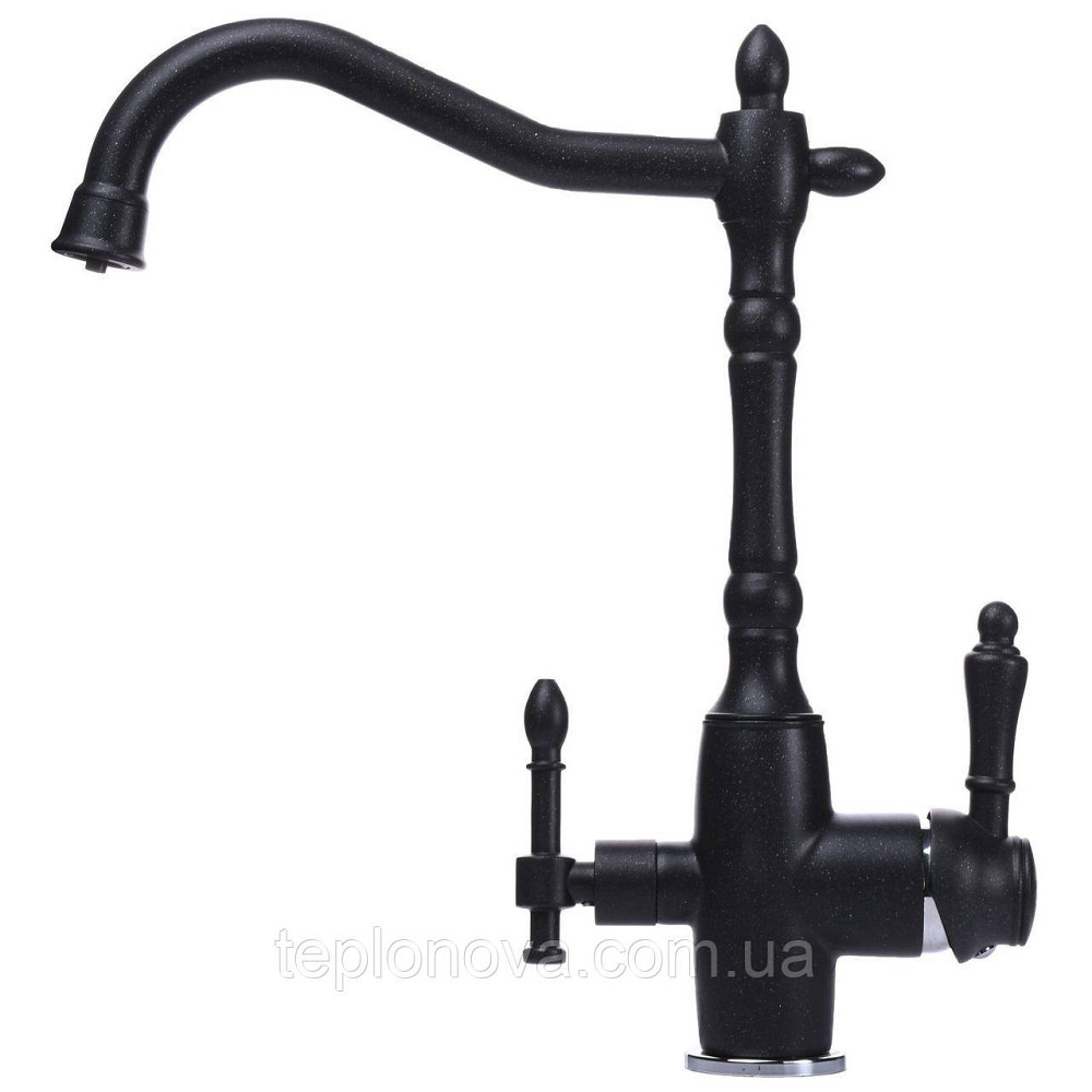 Смеситель для кухни под осмос Globus Lux LAZER GLLR-1000-1-ONIX Черновцы - изображение 5