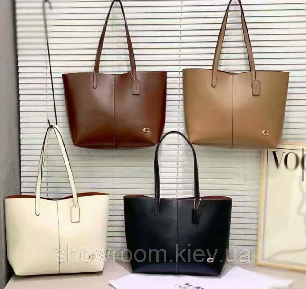 Брендовая женская сумка шоппер Coach (8503-1) Киев - изображение 8