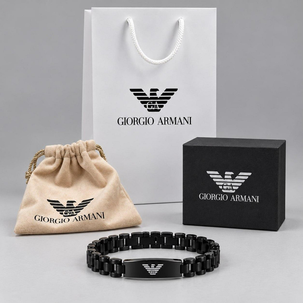 Мужской фирменный браслет Armani (20114) Киев - изображение 1