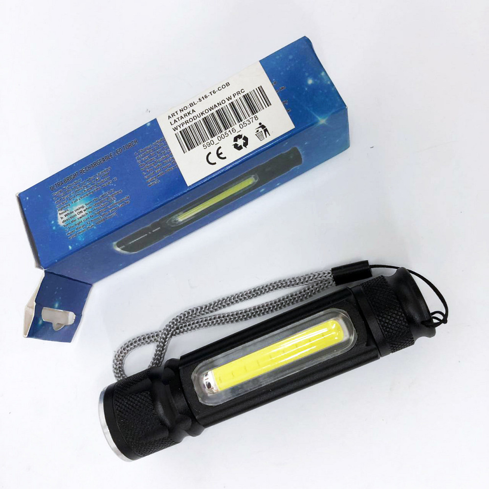 Портативный LED фонарь на батарее Police, Ручной светильник с мощным лучом, Мощный светодиодный фонарь UQ-20 Львов - изображение 7