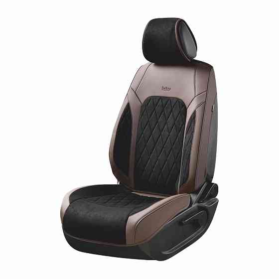 Комплект, 3D чохли для сидінь Beltex Malibu, black-brown Львів
