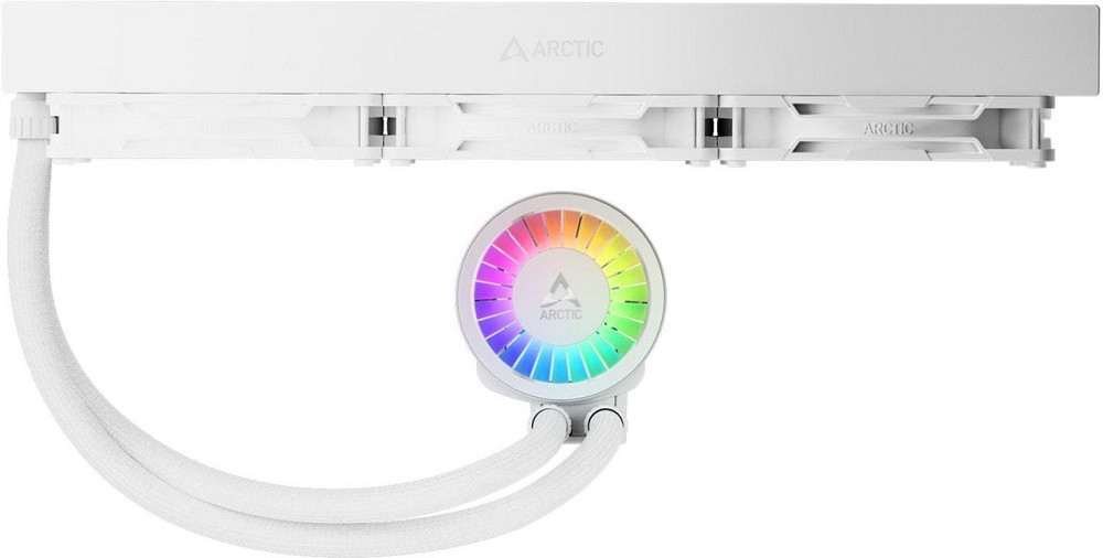 Система водяного охолодження Arctic Liquid Freezer III Pro 420 A-RGB White (ACFRE00189A) ( 12548 ) Харків - фото 3