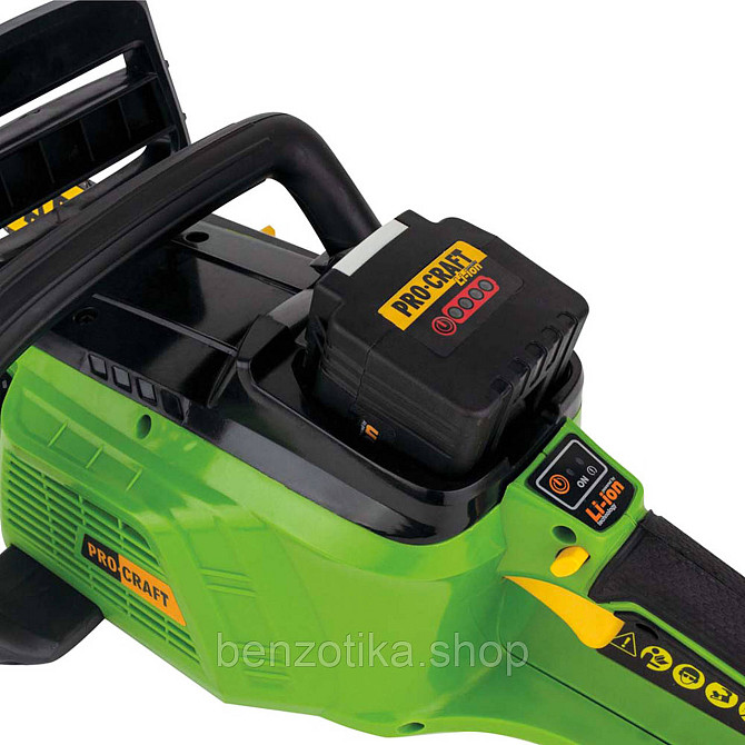 Акумуляторна ланцюгова пила Procraft PKA40Li Київ - фото 7