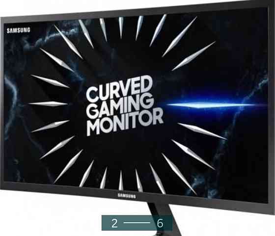 Монитор: Samsung C24RG50FQI 144Hz. Київ