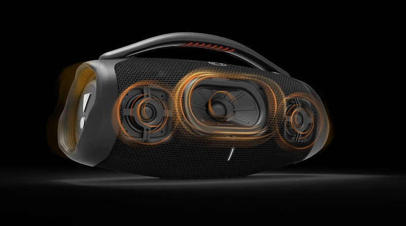 Портативна колонка JBL Boombox 3 Black (JBLBOOMBOX3BLKEP) (6816416) Київ - фото 9