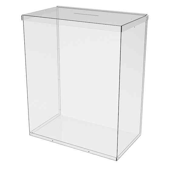 Ящик EKOSTAR без замка для пожертвований и сбора денег 400x235x500. Объем 47 литров Киев