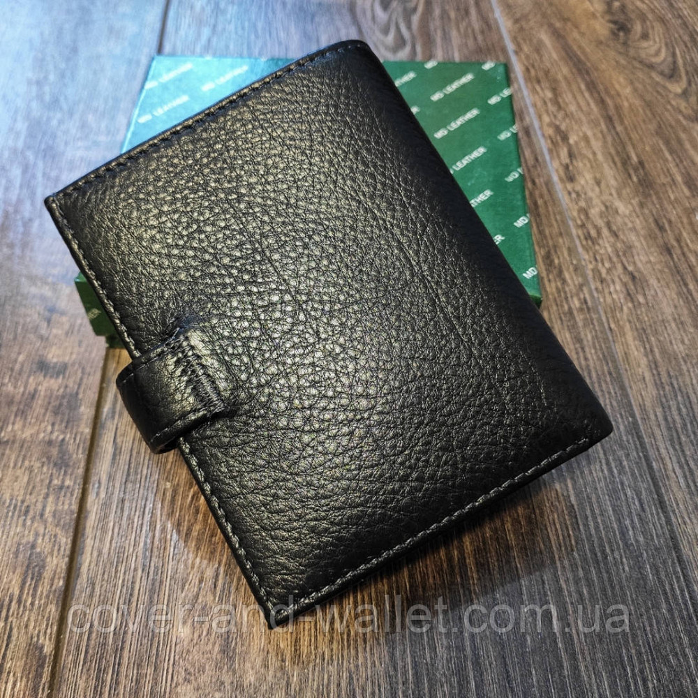 Вертикальный мужской кошелек среднего размера с мягкой кожи Marco Coverna 190415-MC Киев - изображение 4