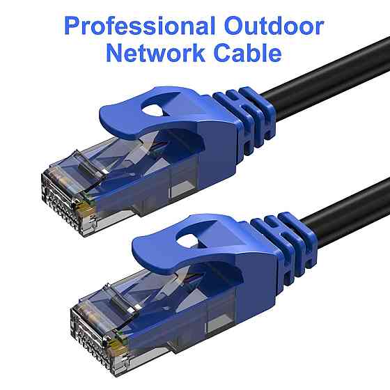 Зовнішній мережевий кабель MutecPower RJ45 - RJ45 CAT 6 15м Луцьк