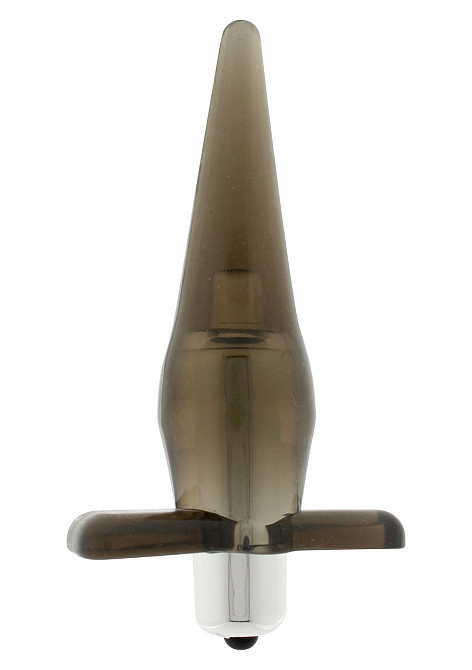 Анальний вібратор Toy Joy Power Buttplug сірий Sex Aura Київ - фото 1
