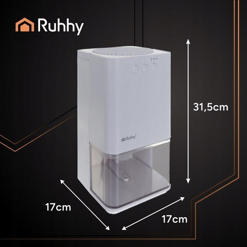 Осушувач повітря 1400 мл зі світлодіодним підсвічуванням і таймером Ruhhy (26495) 36 Вт Нововолинськ - фото 10