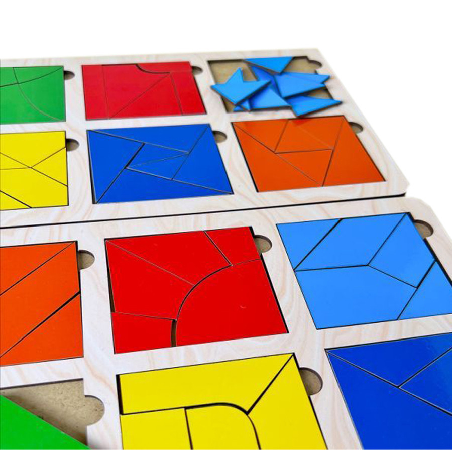 Розвиваючі дитячі Квадрати Нікітіна Ubumblebees (ПСД207) PSD207, 3 рівень Вінниця - фото 2