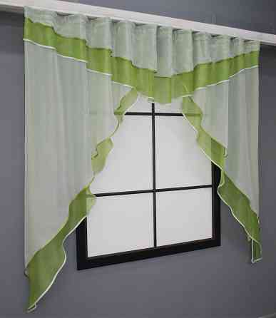 Кухонный комплект VR-Textil № 00к оливковый с белым 280х155 см (59-854) Киев