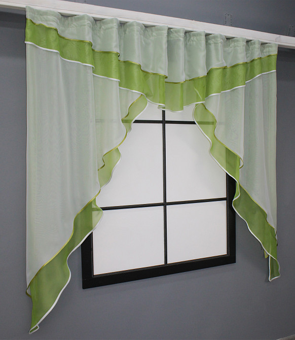 Кухонный комплект VR-Textil № 00к оливковый с белым 280х155 см (59-854) Киев - изображение 2