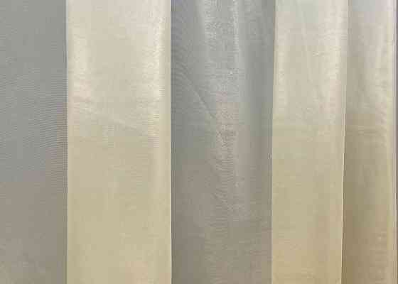 Тюль VR-Textil 1444т Омбре із органзи Світло-золотистий з білим 300х250 см (42-0864) Київ