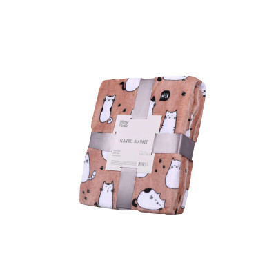 Плед Ardesto Flannel котики, 160х200 см (ART0108PB) Винница - изображение 1
