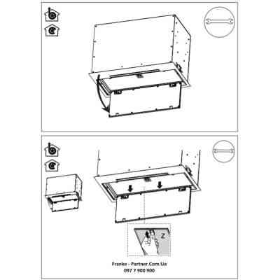Витяжка кухонна Franke Box Flush EVO FBFE BK MATT A70 (305.0665.365) Вінниця
