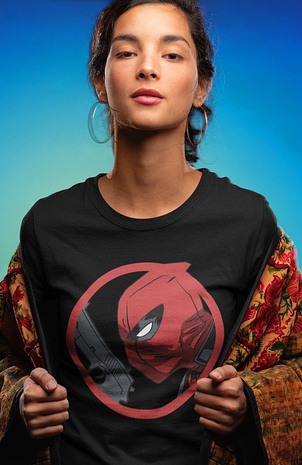 Футболка з аніме принтом Суперхеро Біртхдай Суперхеро Гіфт оверсайз (S/M/L) Чорний AnimeJ1082 Дніпро - фото 3