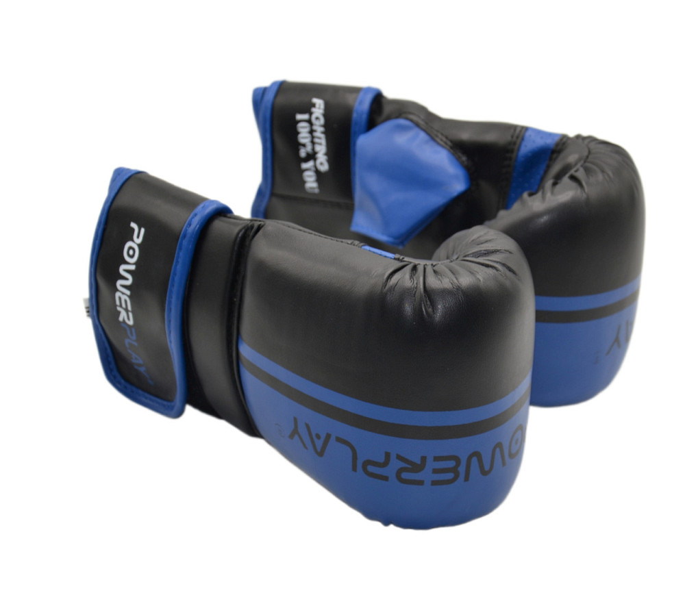 Снарядні рукавиці PowerPlay 3025 Чорно-Сині S Кам'янське - фото 8