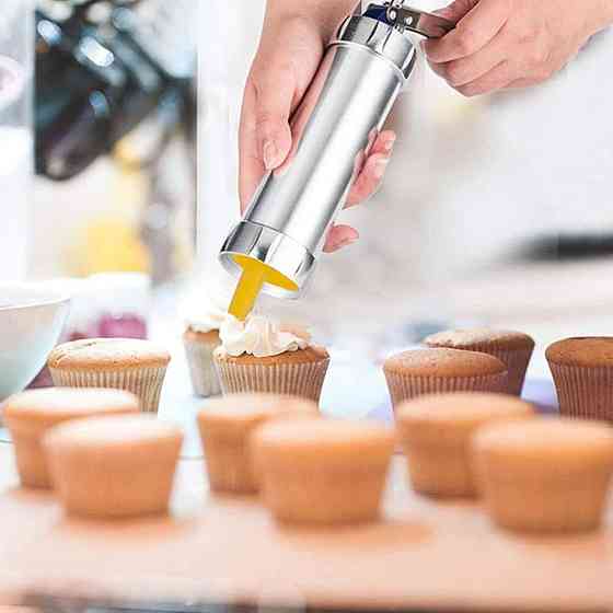 Кондитерський шприц з 24 насадками для випічки Київ