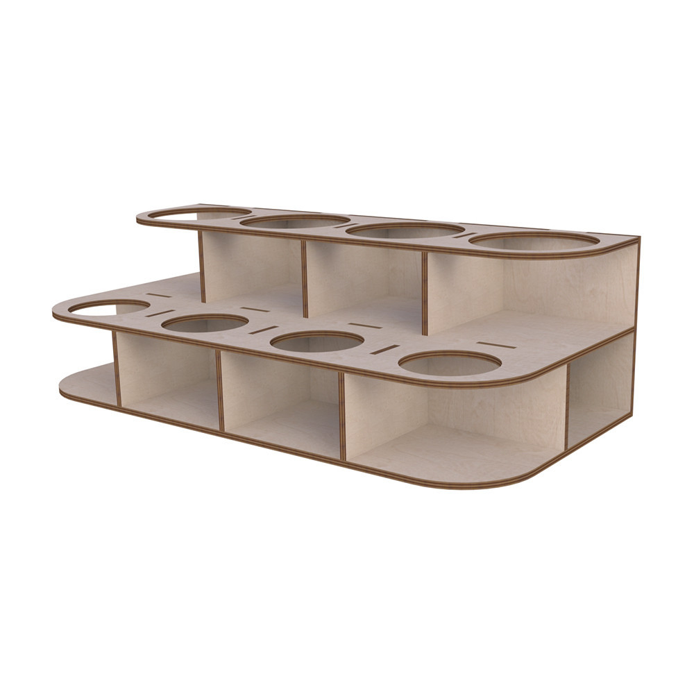 Подставка под соки EKOSTAR деревянная 442х210х135 Киев - изображение 1