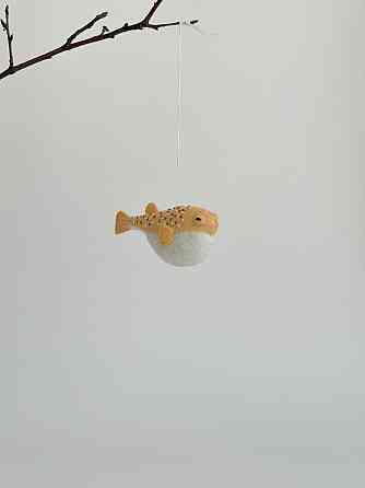 Мягкая фетровая игрушка краб ручной работы – безопасная развивающая игрушка Киев