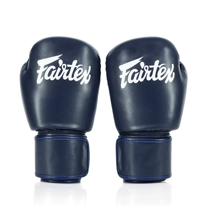 Боксерські рукавиці Fairtex BGV27 Blue 12 унцій (бинти в комплекті) Кам'янське - фото 3