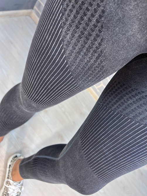 Лосини жіночі A-N 1026 варені рубчик пуш-ап сірі, сірий, M Київ - фото 16