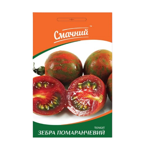 Томат Зебра оранжевый 0,2гр Вкусный Житомир