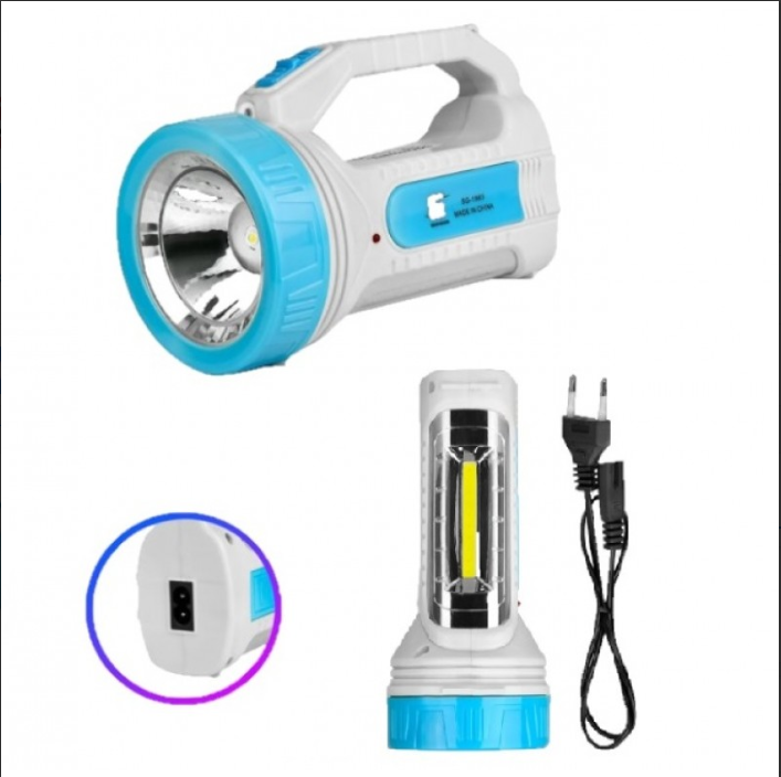 Ручний акумуляторний Ліхтарик TORCH SG-1984 300 люмен, 3 режими свічення, час роботи до 4 годин Одеса - фото 2